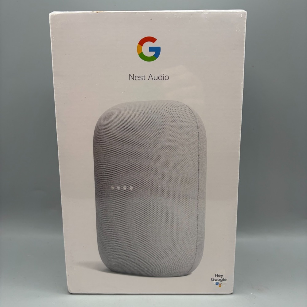 Google Nest Audio Smart Speaker - Chalk - Sealed